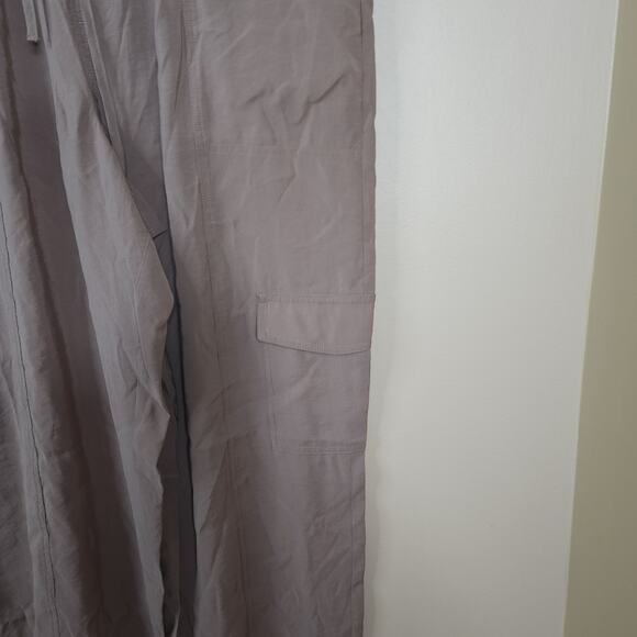 Madewell Straight Cargo Pants in Softdrape Size XL - Picture 4 of 11